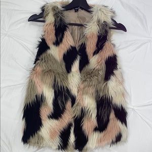 Furry vest